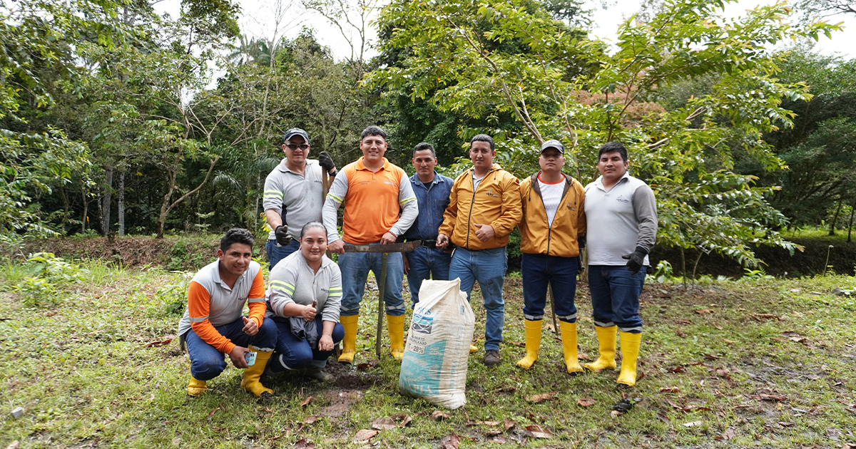 Colaboradores de Hidroalto conmemoran el Día del Ambiente con una jornada de siembra de especies nativas